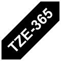 Brother Banda de inscriptionare alb pe negru (TZE365), 36mm, laminat