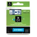Dymo Etichete albastru pe alb (40914 / S0720690), 9mm, laminat