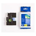Brother Banda de inscriptionare alb pe albastru (TZE535), 12mm, laminat