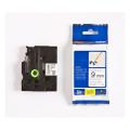 Brother Banda de inscriptionare negru pe alb (TZEFX221), 9mm, laminat flexibil