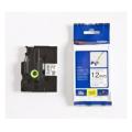 Brother Banda de inscriptionare negru pe alb (TZEFX231), 12mm, laminat flexibil