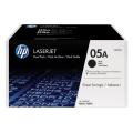 HP Toner negru (CE505D / 05A) (Pachet dublu)