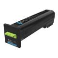 Lexmark Toner cian (82K2HC0 / 082K2HC0) (Returnare, high capacity)