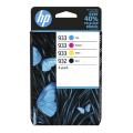HP Cartus cu cerneala negru / cian / magenta / galben (6ZC71AE / 932933) (multipack)