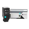 Lexmark Toner cian (81C0X20 / 081C0X20) (high capacity)