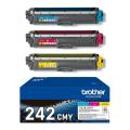 Brother Toner cian / magenta / galben (TN242CMY) (multipack)