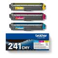 Brother Toner cian / magenta / galben (TN241CMY) (multipack)